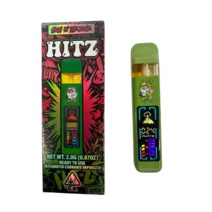 hitz 2g disposable blue razz