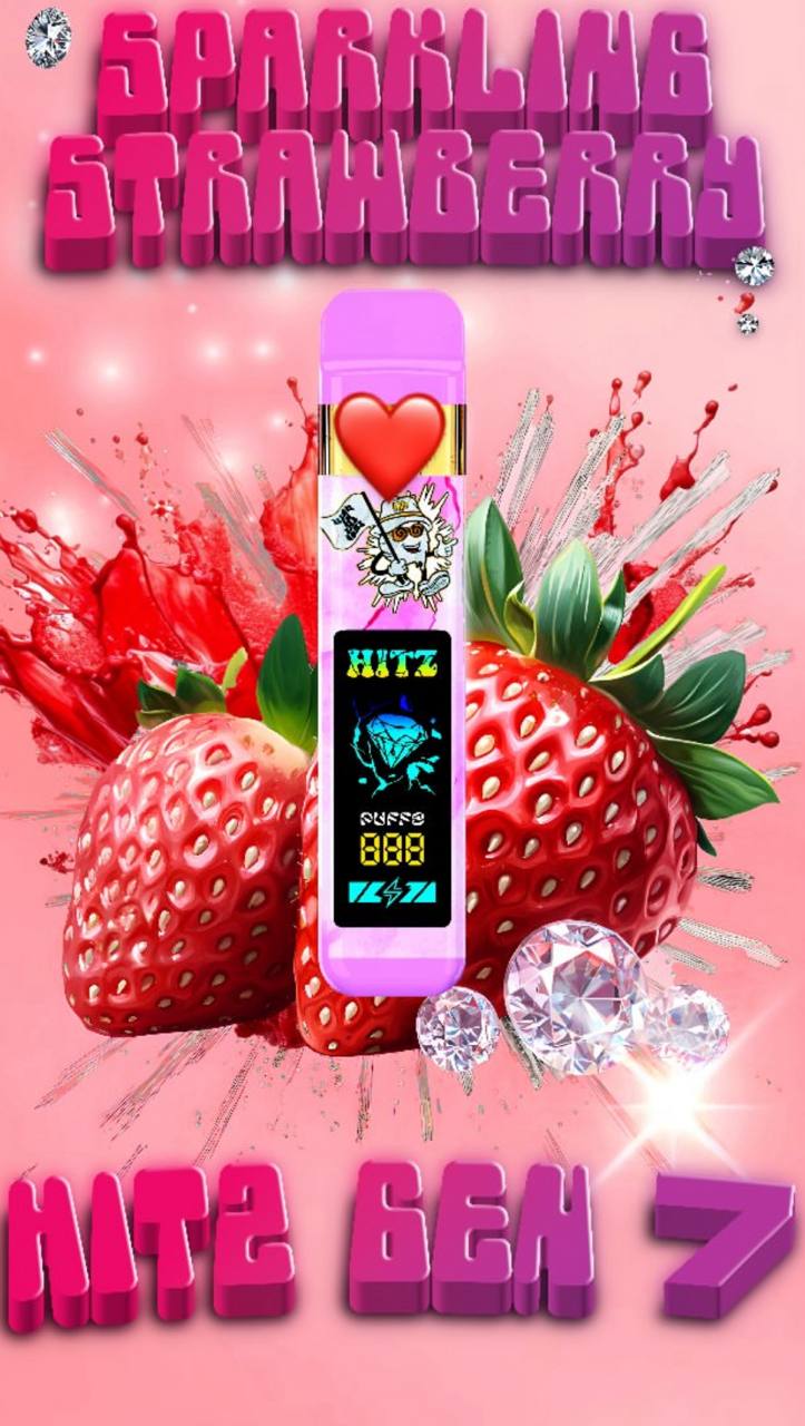 hitz 2g disposable sparkling strawberry hitz 2g disposable sparkling strawberry