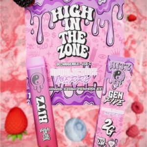 hitz 2g disposable bubblicious berry