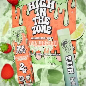 hitz 2g disposable strawberry mojito