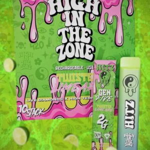 hitz 2g disposable twisted limeade
